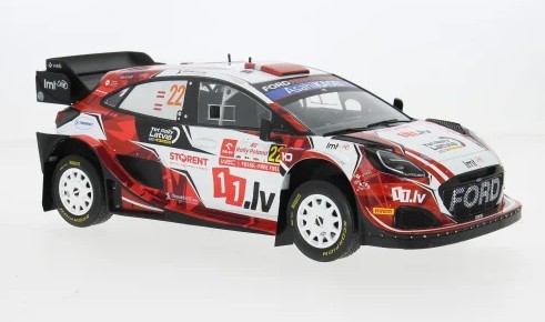 Ford Puma Rally1 No.22 Rally Poland 2024 Sesks/Francis - 1:18